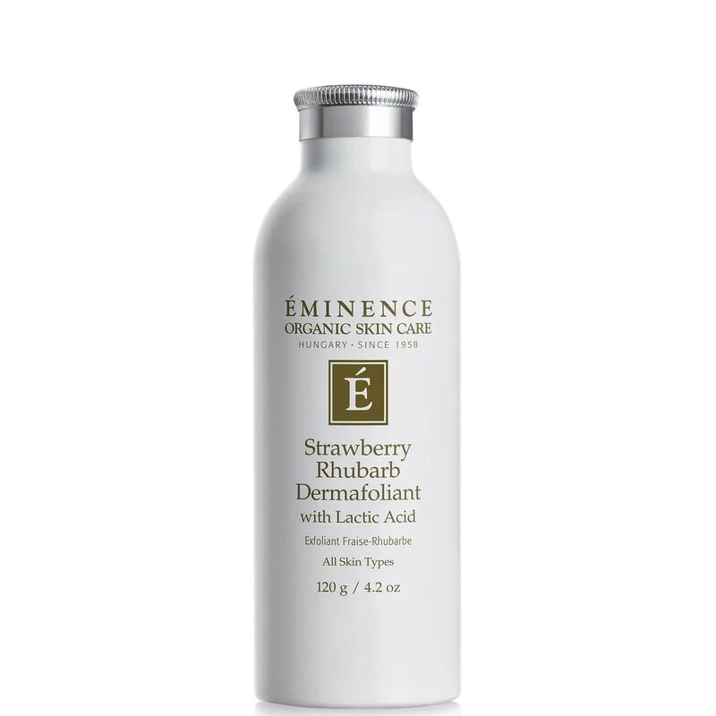 eminence organic skin care strawberry rhubarb dermafoliant