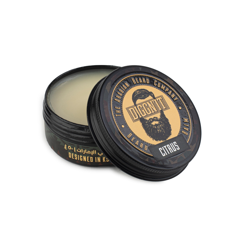 diggn'it citrus beard balm