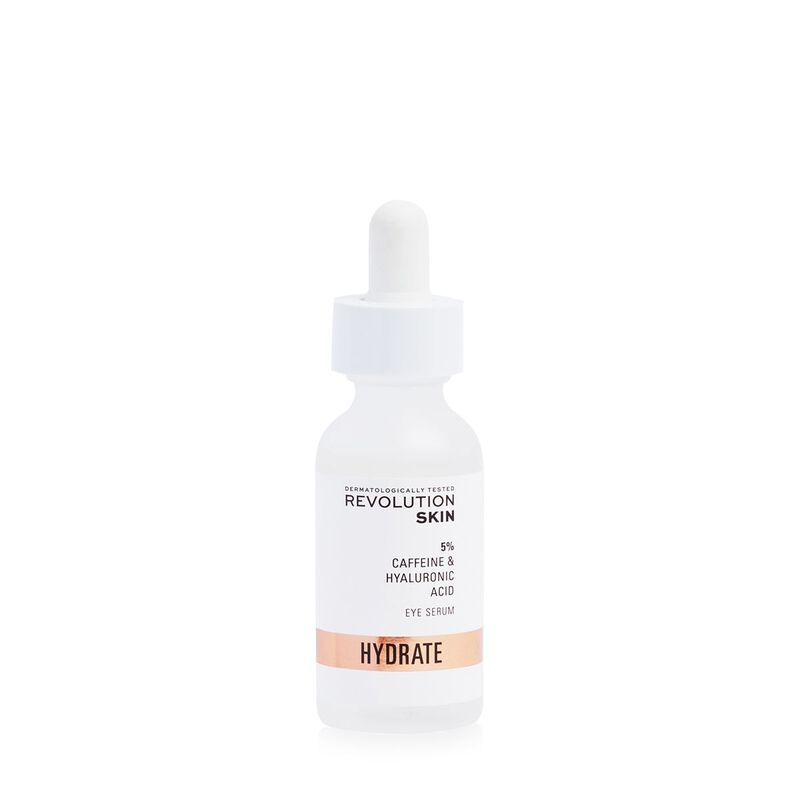 revolution targeted under eye serum  5% caffeine solution + hyaluronic acid