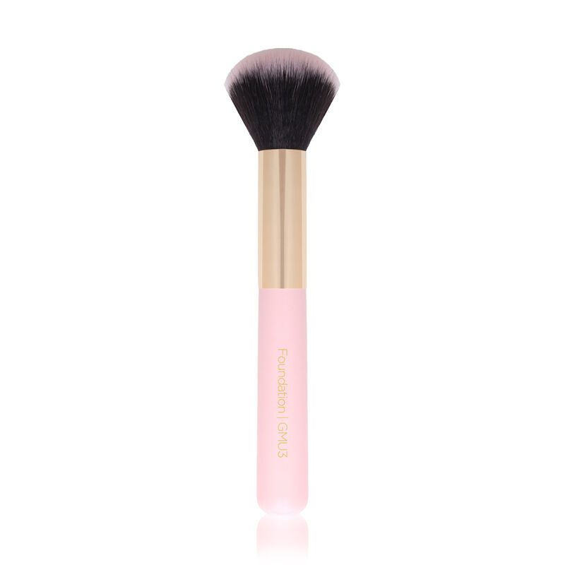 glossy make up foundation brush pink