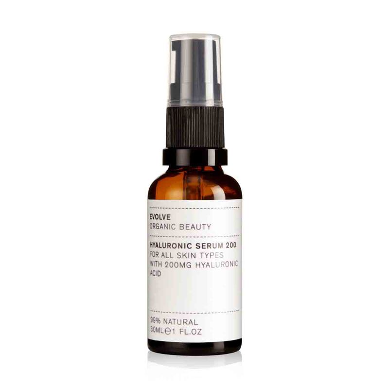 evolve organic beauty hyaluronic serum 200 30ml