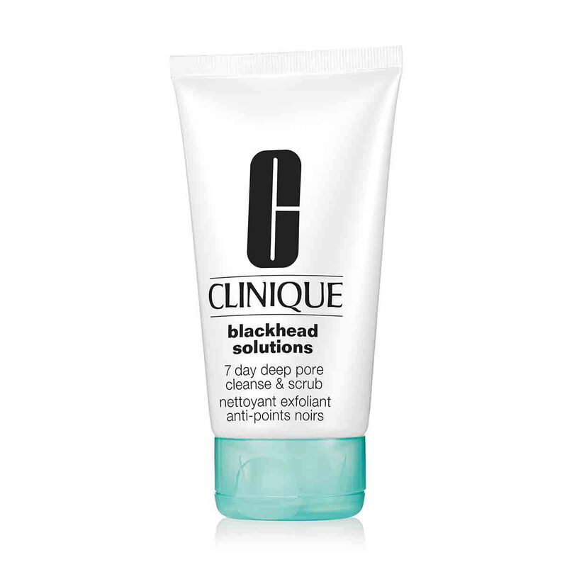 clinique 7 day deep pore cleanse & scrub 125ml