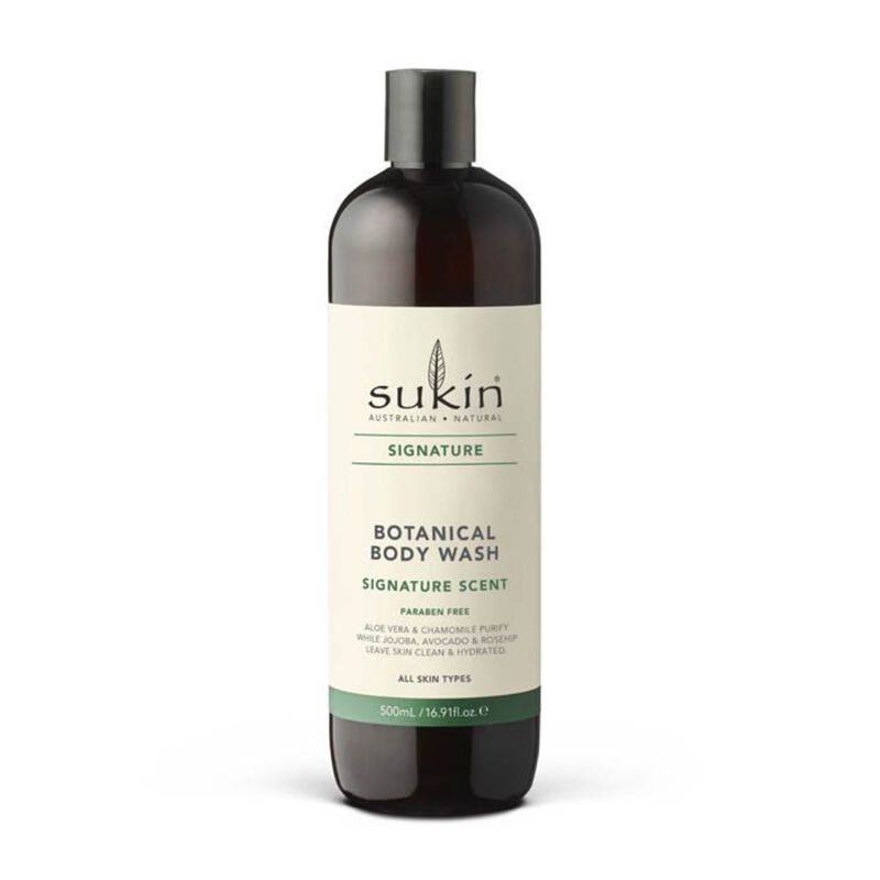 sukin botanical body wash