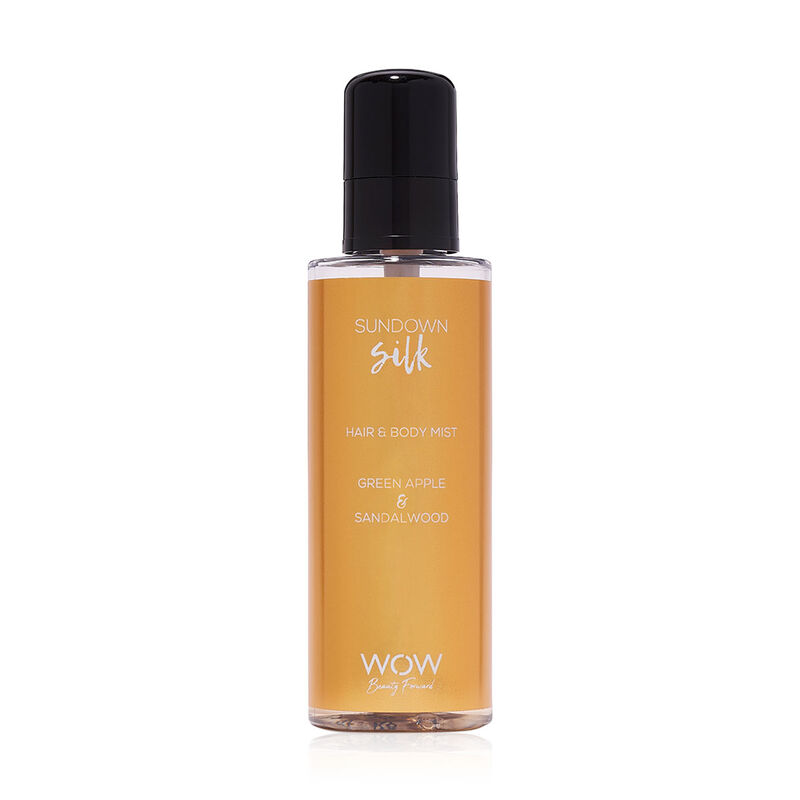 wow beauty hair & body mist  sundown silk 150ml