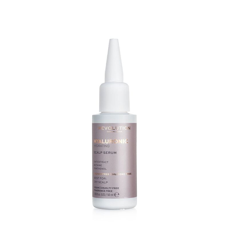 revolution hyaluronic acid calming scalp serum for dry dandruff