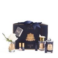 faces home diffuser gift pack eau de vie navy box with gold badge