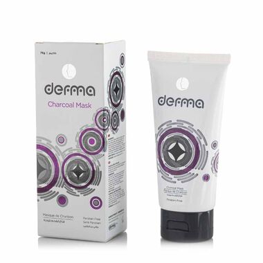 derma pella derma pella charcoal face mask 75 gm