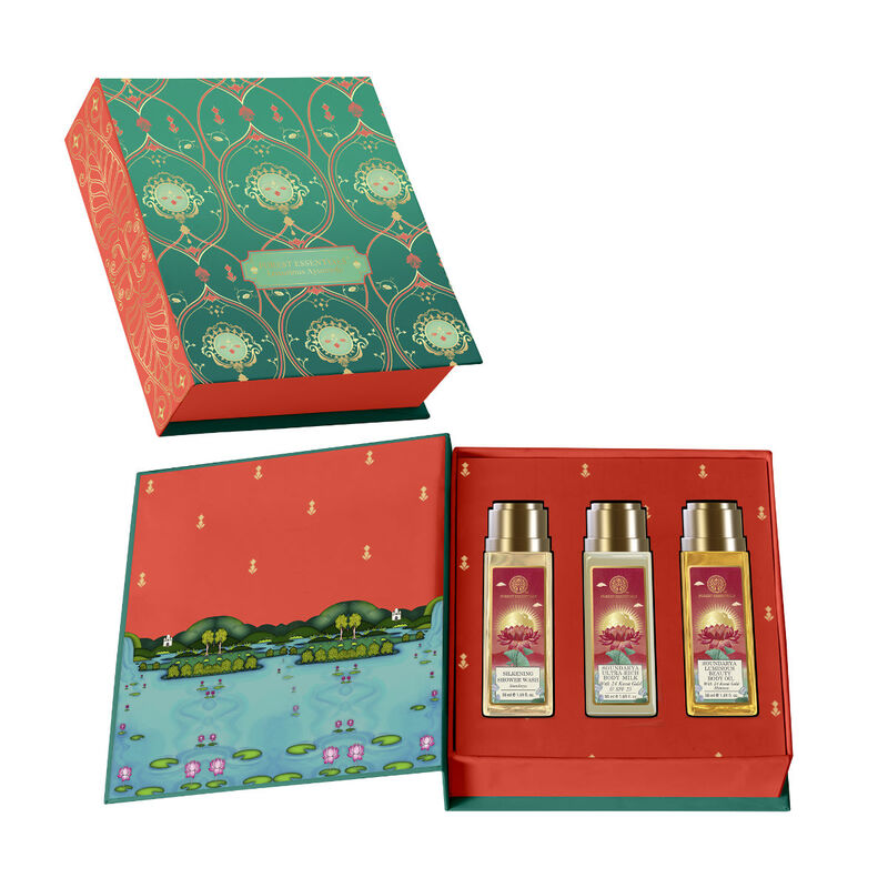 forest essentials soundarya miniature luxury gift box