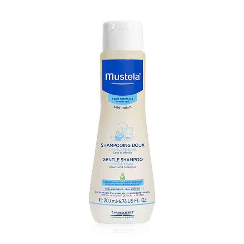 mustela gentle shampoo for hair 200ml