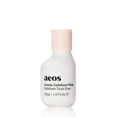 aeos gentle exfoliant pink