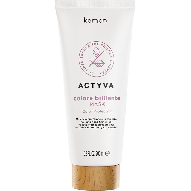 kemon actyva colore brillante mask sn velian for colored hair