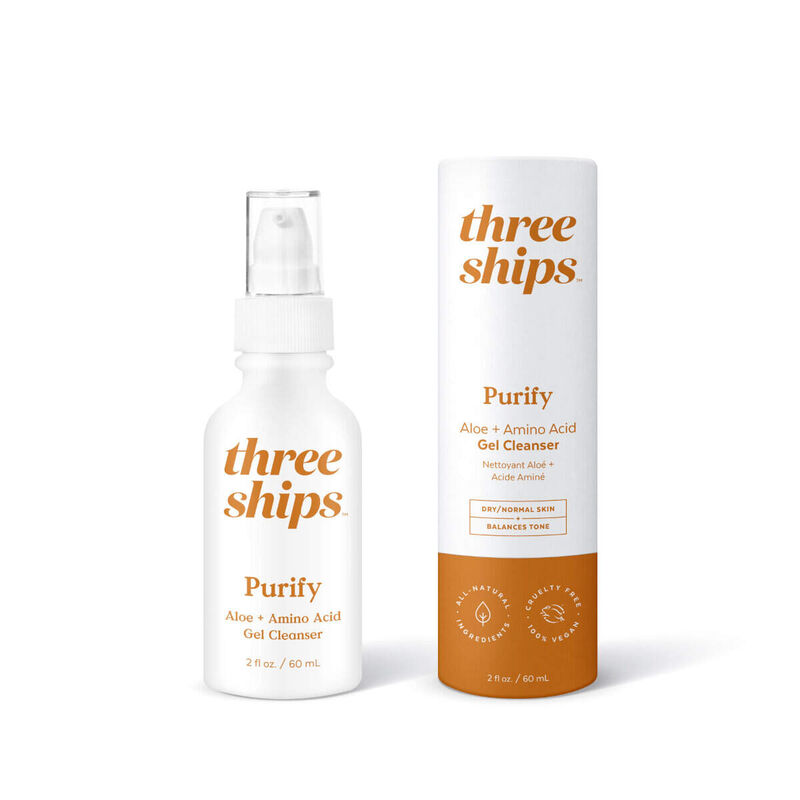 three ships purify aloe amino acid cleanser 60g