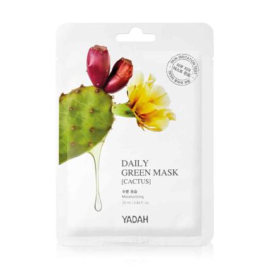 yadah daily green cactus mask