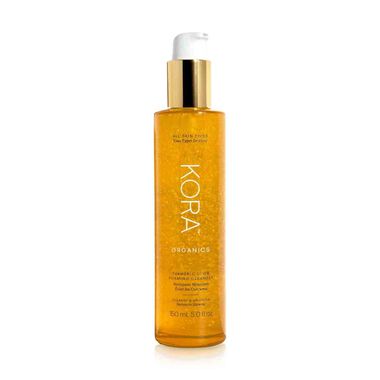 kora organics turmeric glow foaming cleanser 150ml