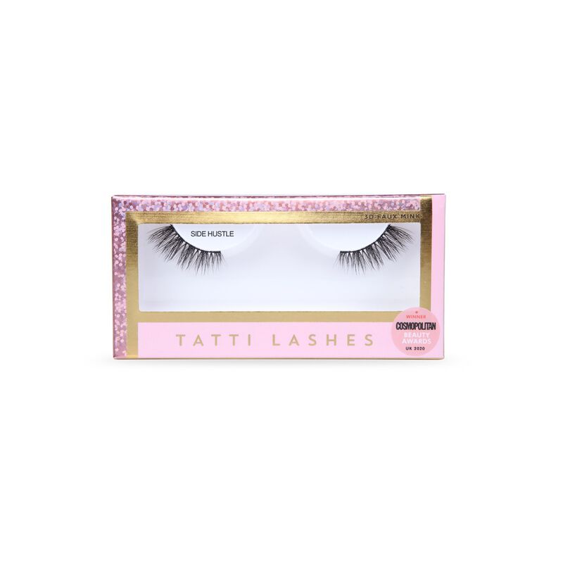 tatti lashes side hustle  half lash