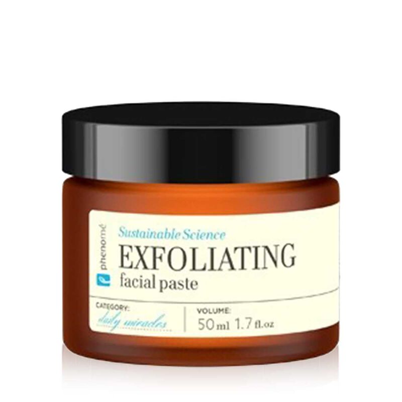 phenome sustainable science exfoliating facial paste