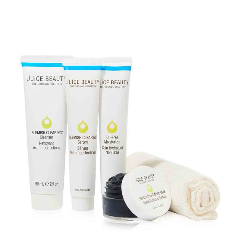 juice beauty juice beauty blemish clearing solutions set