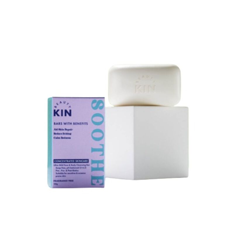 beauty kin soothe bar with probiotics