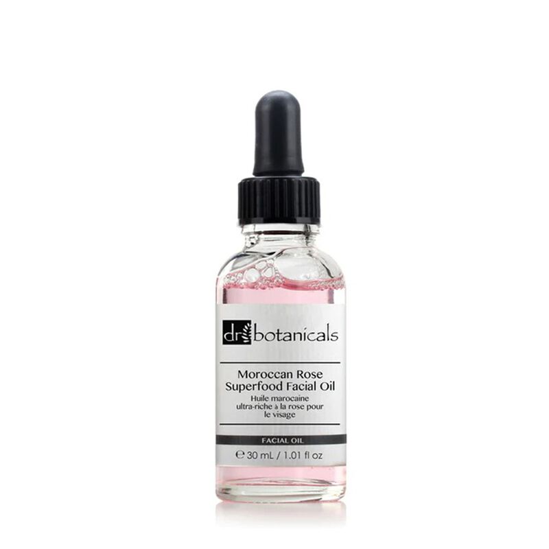 dr. botanicals moroccan rose superfood facial oil