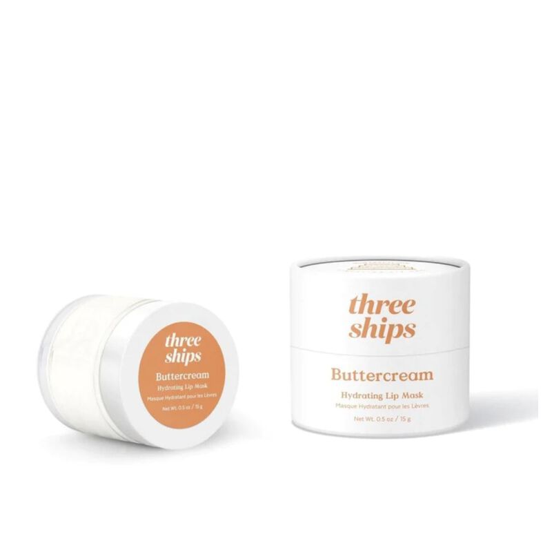 three ships buttercream lip mask