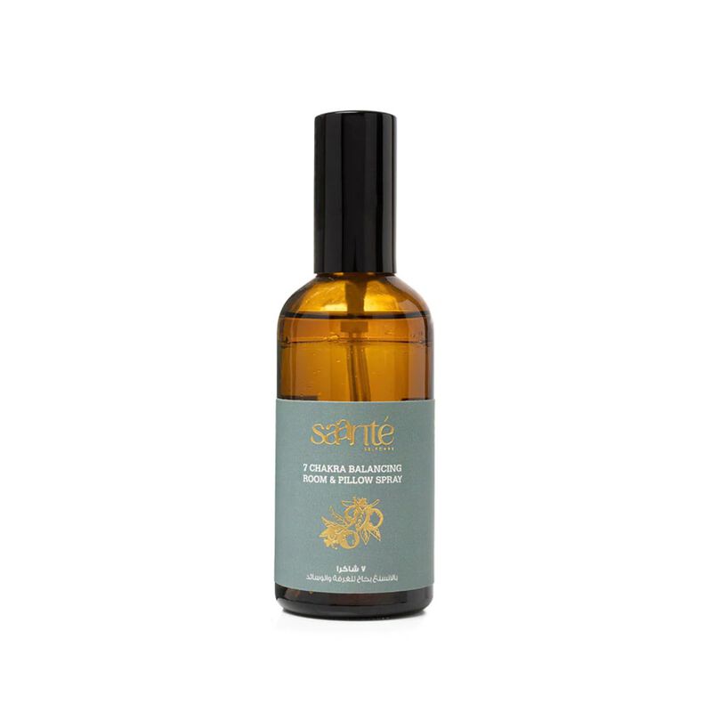 saante rejuvenating 7 chakra balancing room and pillow spray