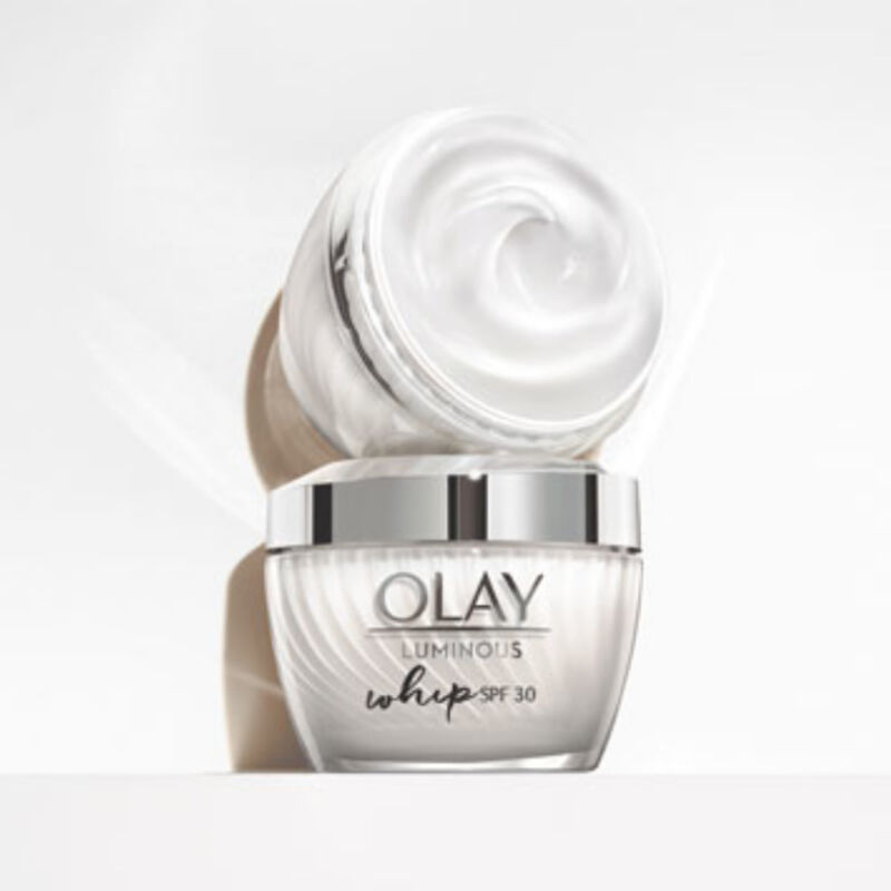 olay luminous whip spf 30 cream