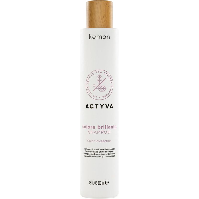 kemon actyva colore brillante shampoo sn velian for colored hair